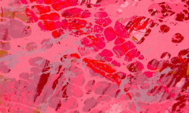 Arkaplanda soyut renkli lekeler