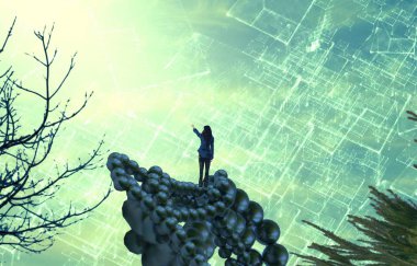 boşluk ile soyut grunge arka plan