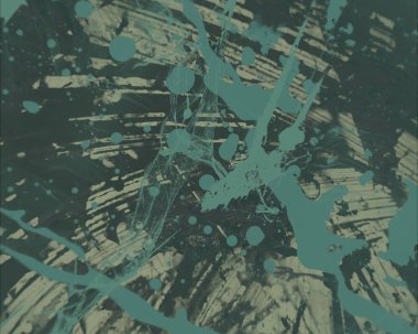 metin için alan ile arka planda soyut renkli lekeler