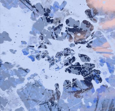 Arkaplanda soyut renkli lekeler