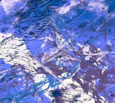 Metin için yeri olan boya lekeleriyle soyut arkaplan  