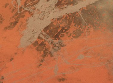 Metin için yeri olan boya lekeleriyle soyut arkaplan