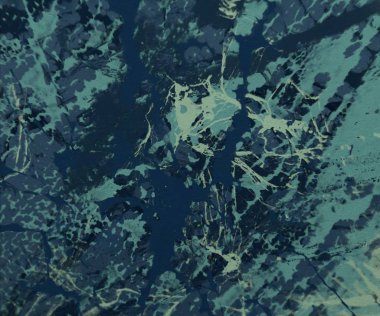 metin için alan ile arka planda soyut renkli lekeler