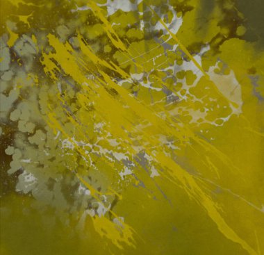 Metin için yeri olan boya lekeleriyle soyut arkaplan       