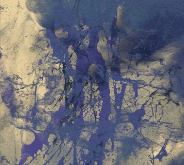 Metin için yeri olan boya lekeleriyle soyut arkaplan  