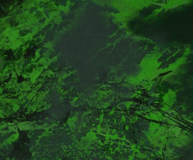 Metin için yeri olan boya lekeleriyle soyut arkaplan