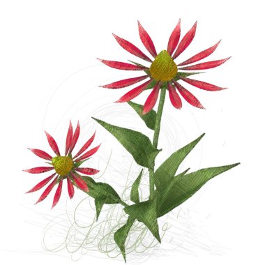 kopya alanı ile arka plan için sanatsal renkli illüstrasyon