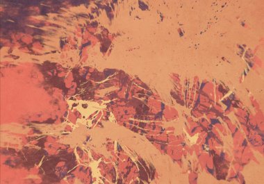 metin için alan ile arka planda soyut renkli lekeler  