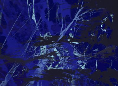 Arkaplanda soyut renkli lekeler             