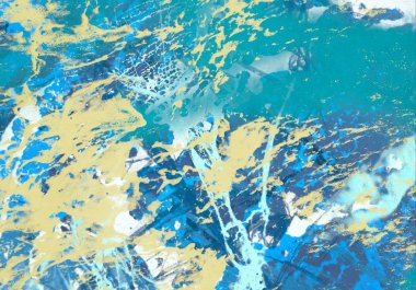 Boya lekeleriyle soyut arkaplan