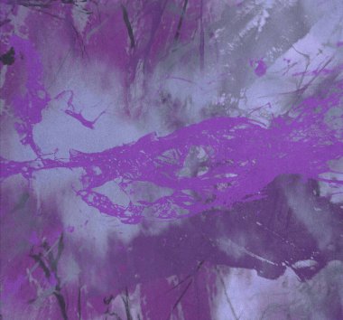 Metin için yeri olan boya lekeleriyle soyut arkaplan