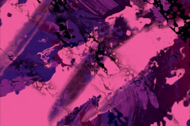 Metin için yeri olan boya lekeleriyle soyut arkaplan         