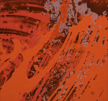 Metin için yeri olan boya lekeleriyle soyut arkaplan 