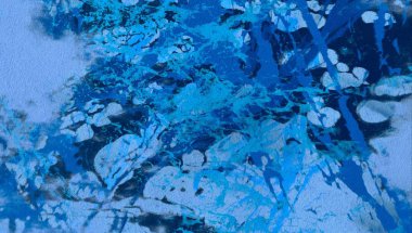 Boya lekeleriyle soyut arkaplan    