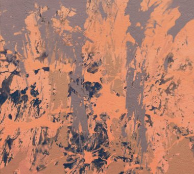 Metin için yeri olan boya lekeleriyle soyut arkaplan