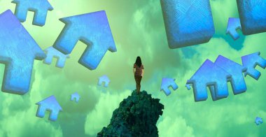 Metnin için alanı olan grunge arkaplanı