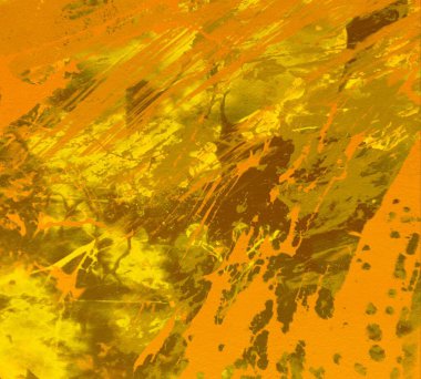 Metin için yeri olan boya lekeleriyle soyut arkaplan