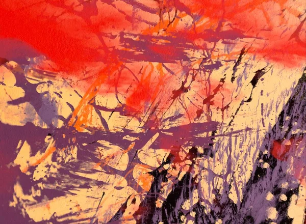 Arkaplanda soyut renkli lekeler               