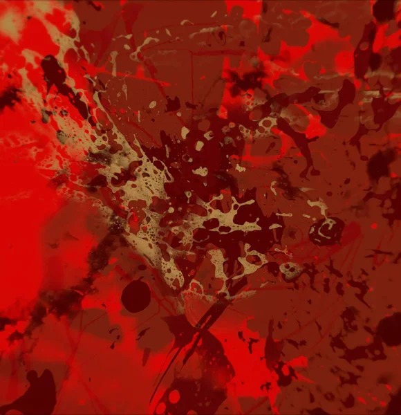 红色的叶子的抽象背景 — 图库照片