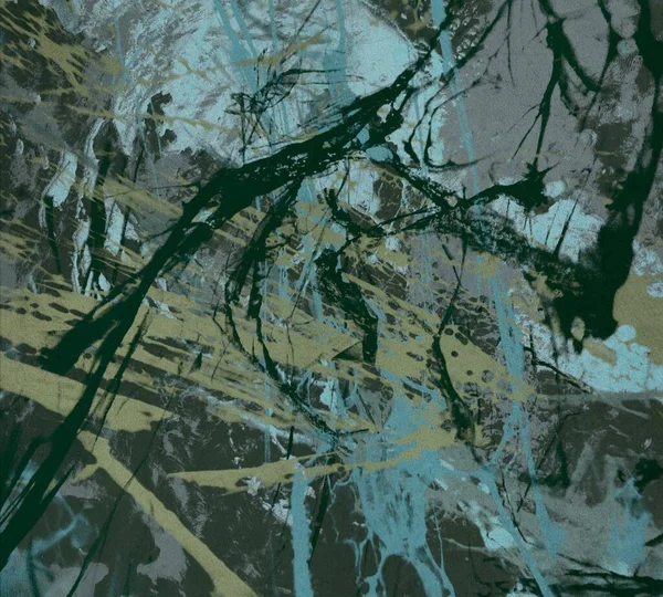 Metin için yeri olan boya lekeleriyle soyut arkaplan