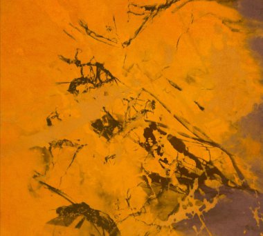 Metin için yeri olan boya lekeleriyle soyut arkaplan 