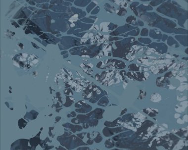 metin için alan ile arka planda soyut renkli lekeler