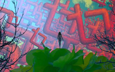 Çiçekli soyut çiçek arkaplanı