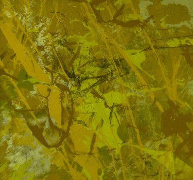 Metin için yeri olan boya lekeleriyle soyut arkaplan