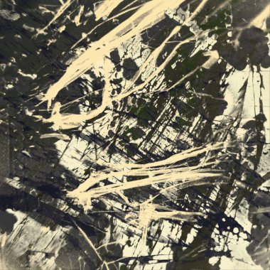 Metin için yeri olan boya lekeleriyle soyut arkaplan