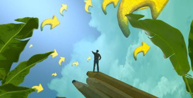 metin için alanı olan soyut kavramsal yaratıcı arkaplan 