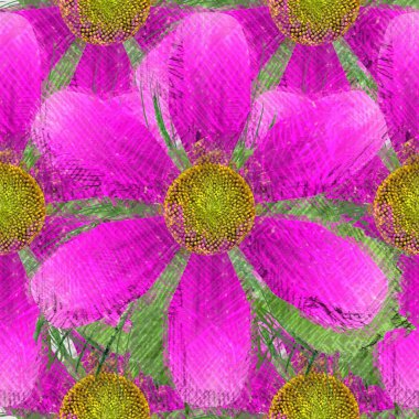 Renkli çiçek doku arka plan 