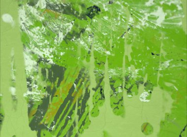 metin için alan ile arka planda soyut renkli lekeler