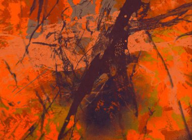 grunge boya ile soyut arka plan 