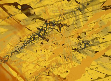 metin için alan ile arka planda soyut renkli lekeler