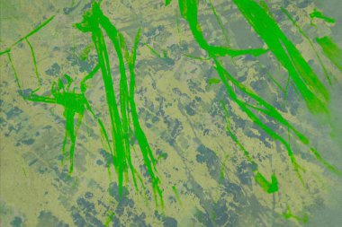 Metin için yeri olan boya lekeleriyle soyut arkaplan