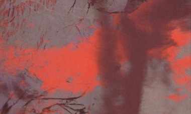 Metin için yeri olan boya lekeleriyle soyut arkaplan   