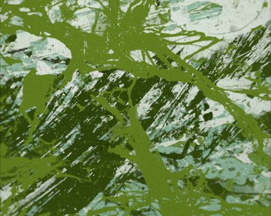 Metin için yeri olan boya lekeleriyle soyut arkaplan   