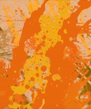 Boya lekeleriyle soyut arkaplan