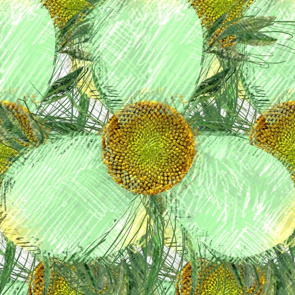 Farverige Blomst Tekstur Baggrund - Stock-foto