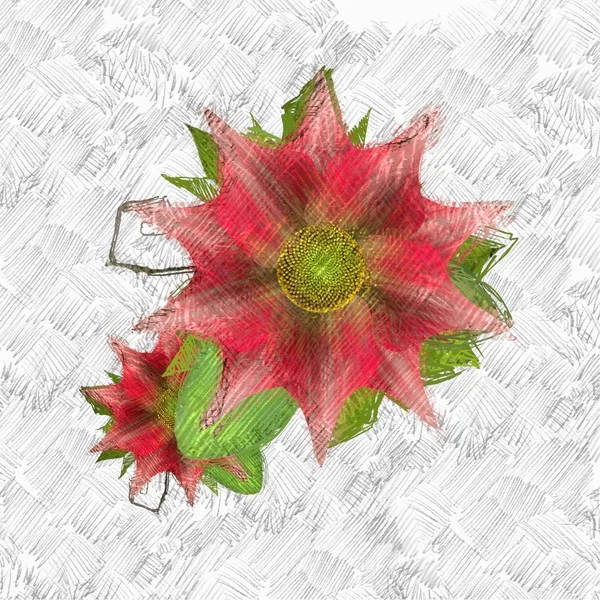 Renkli çiçek doku arka plan 