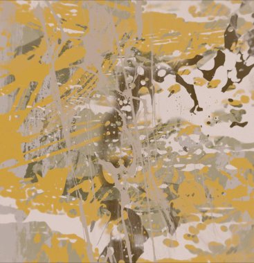 metin için alan ile arka planda soyut renkli lekeler