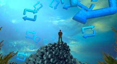 denizde noel ağacı