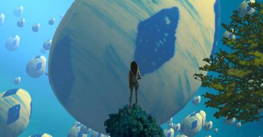 Geceleyin yılbaşı ağacı