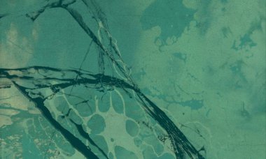 Arkaplanda soyut renkli lekeler