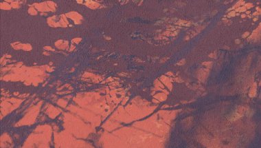 Arkaplanda soyut renkli lekeler