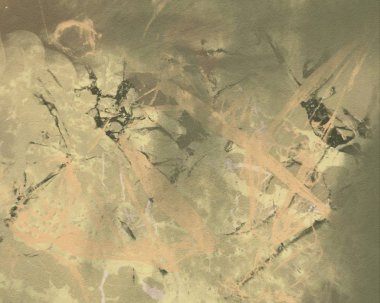 Metin için yeri olan boya lekeleriyle soyut arkaplan 