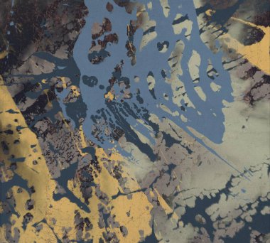 Arkaplanda soyut renkli lekeler