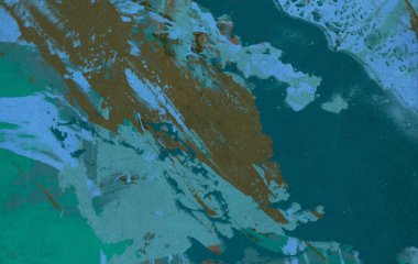 Metin için yeri olan boya lekeleriyle soyut arkaplan