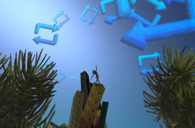 bir evin yeni görünümü