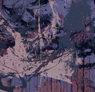 Arkaplanda soyut renkli lekeler